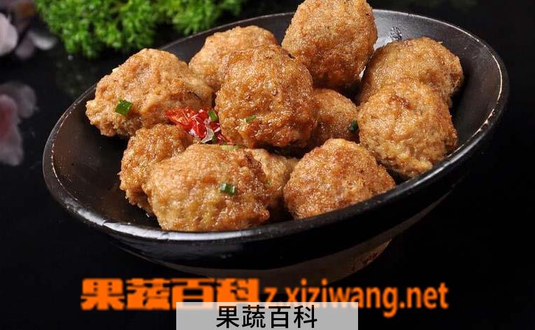果蔬百科牛肉丸子的做法大全