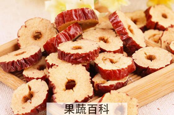 脆红枣片的功效与作用