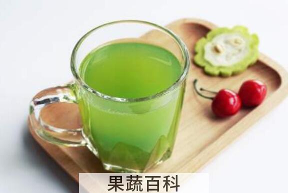 生苦瓜泡开水的功效与作用