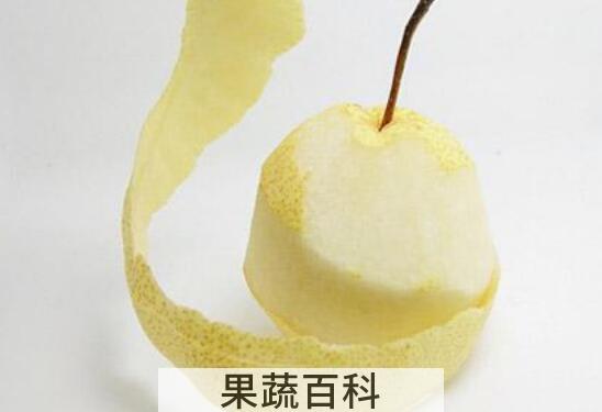 梨子皮煮水的功效与作用