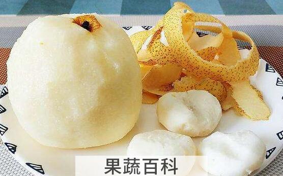 梨皮和梨肉有什么功效