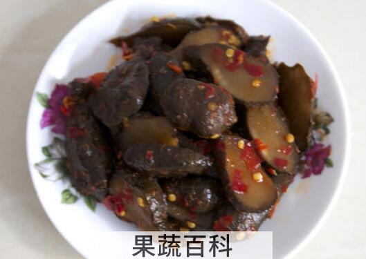 酱洋姜怎么吃 酱洋姜的食用方法窍门