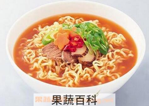 方便面与什么相克