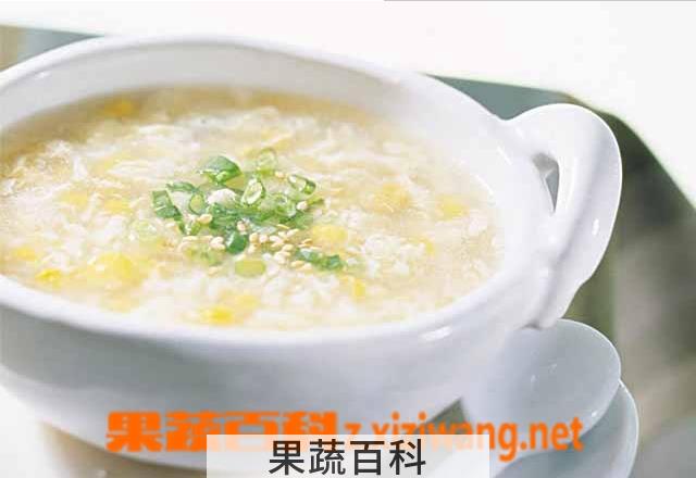 果蔬百科双米银耳粥的做法