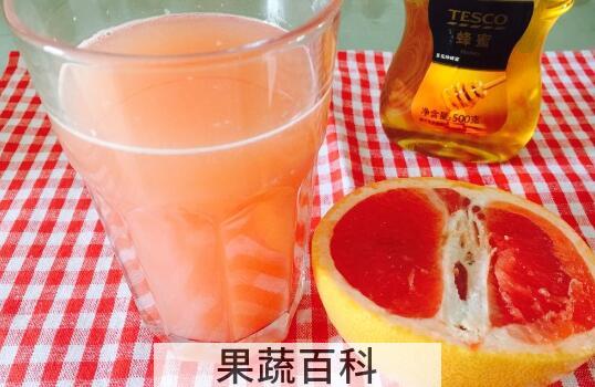 西柚梨汁的功效与作用