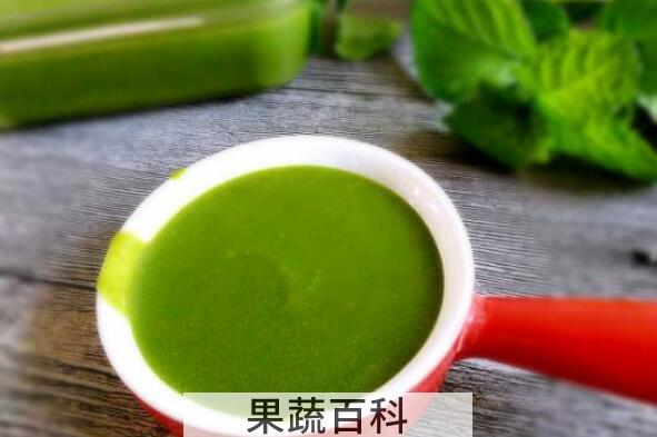 薄荷酱怎么做 正宗薄荷酱的做法教程