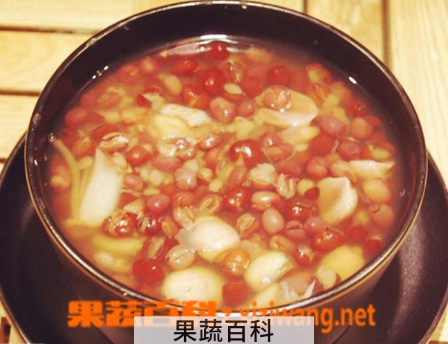 果蔬百科莲子百合红豆粥的做法
