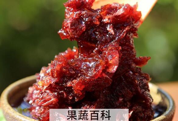 玫瑰酱怎么做 自制玫瑰酱的做法