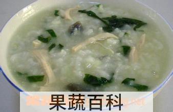 果蔬百科鸡肉菠菜粥的材料和做法步骤