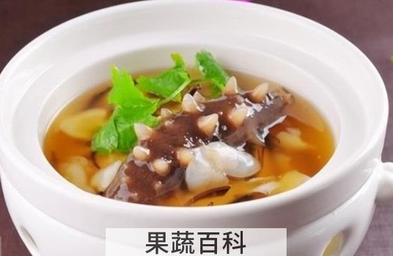 果蔬百科海参养生汤怎么做