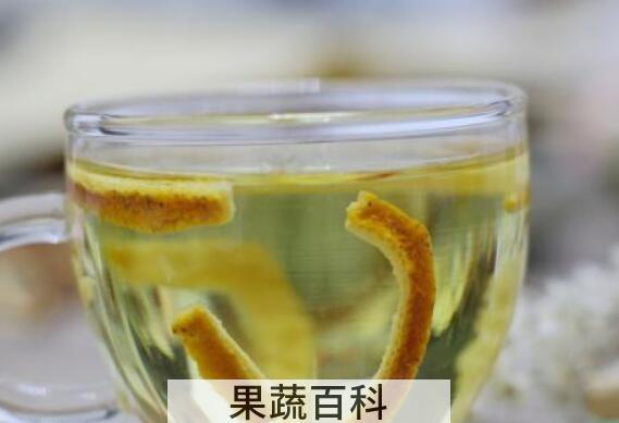 橘皮茶的功效与作用 橘皮茶的泡法