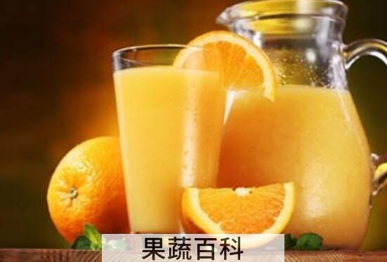 橙子水的功效与作用