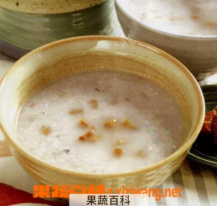 果蔬百科芋头小米粥的功效与作用