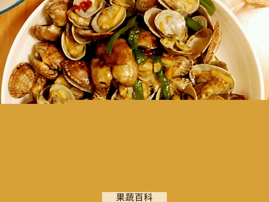 果蔬百科爆炒花蛤怎么做好吃