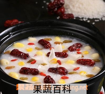 果蔬百科生姜大枣粥的做法
