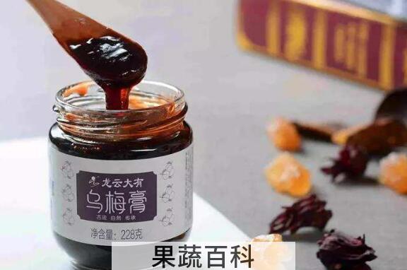 乌梅膏的作用与功效	
