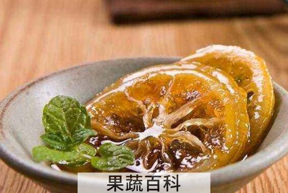 乌梅柠檬膏的功效与作用