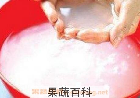 淘米水10大药用功效