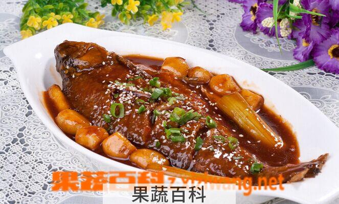 果蔬百科怎样做红烧武昌鱼