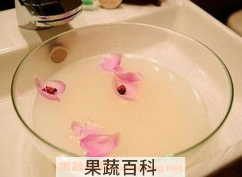 淘米水的药用价值