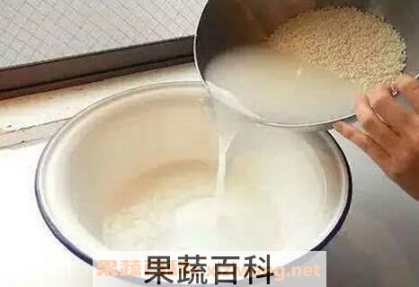 淘米水对皮肤的妙用