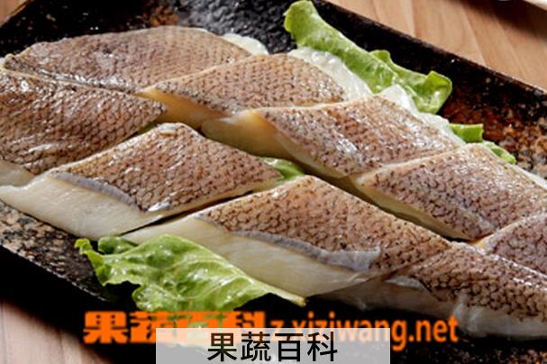 果蔬百科比目鱼的功效与作用