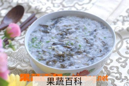 果蔬百科紫菜粥的材料和做法步骤