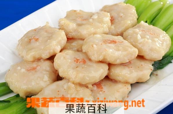 果蔬百科鲜贝的功效与作用