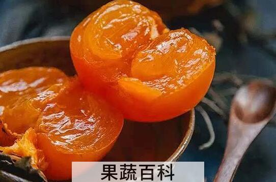 煮柿子的功效与作用