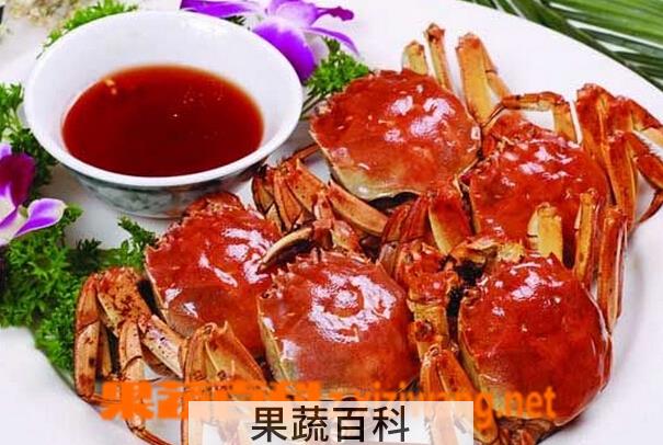 果蔬百科吃螃蟹的禁忌
