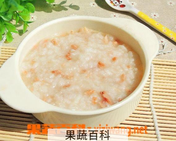 果蔬百科三文鱼粥的做法大全