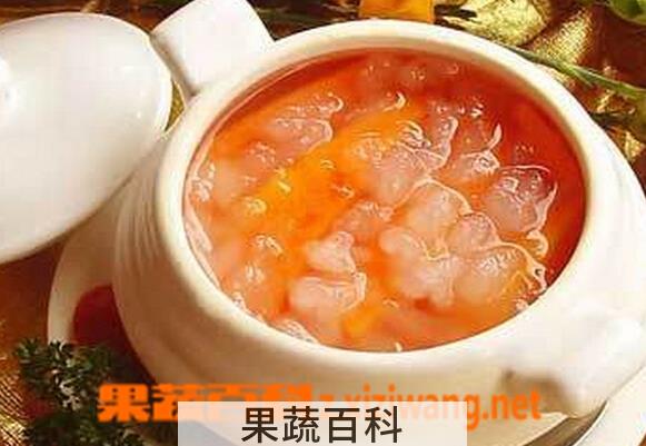 果蔬百科雪蛤的功效与作用