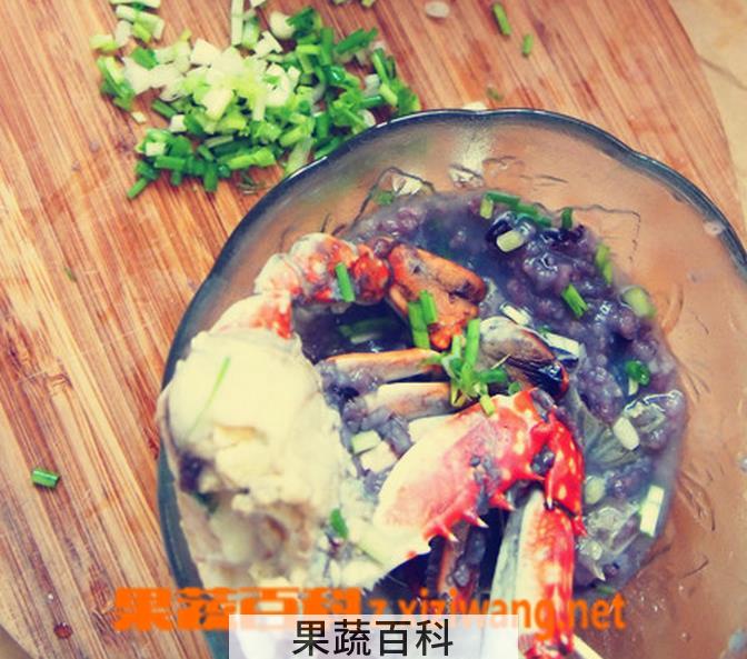 果蔬百科海鲜粥的做法