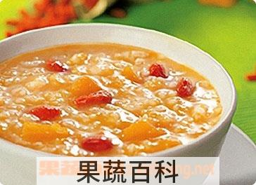 果蔬百科枸杞南瓜粥的做法