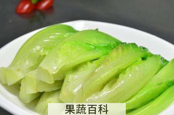水煮生菜的功效与作用 水煮生菜有什么效果