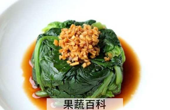 姜汁菠菜的功效与作用