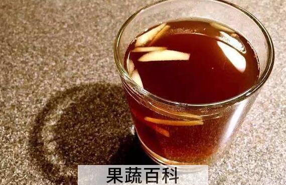 姜汁红糖水的功效与作用
