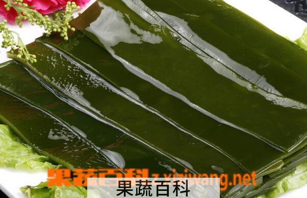 果蔬百科海带的功效与食用禁忌