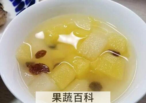 梨子煮水的功效与作用