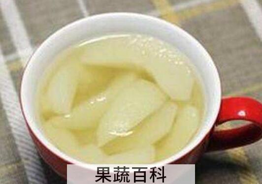 梨子煮水的功效与作用