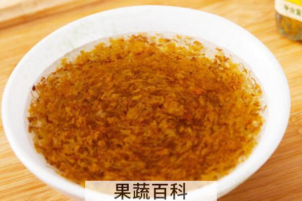 桂花酱的做法 桂花酱的制作方法