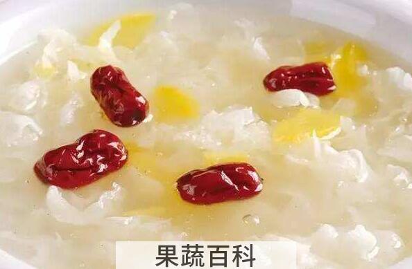 雪梨银耳汤的功效与作用 雪梨银耳汤不能与什么一起混吃