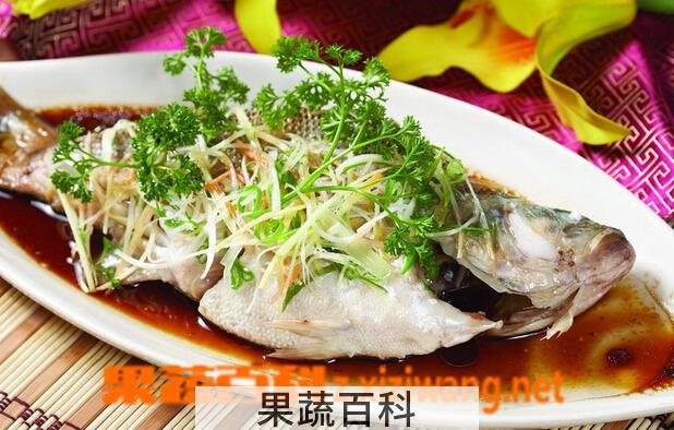 果蔬百科鲈鱼的功效