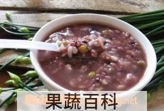 果蔬百科十谷粥的材料的做法步骤