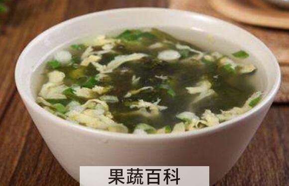 海藻汤的功效与作用