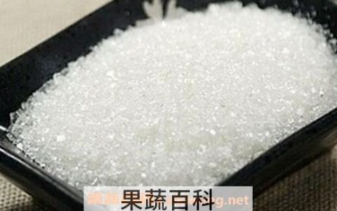 蔗糖的功效与食用禁忌 蔗糖的用途