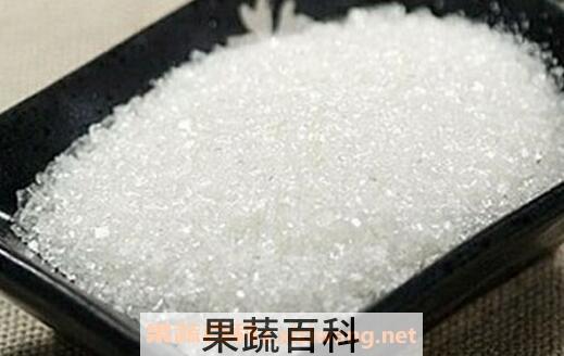 蔗糖的功效与食用禁忌