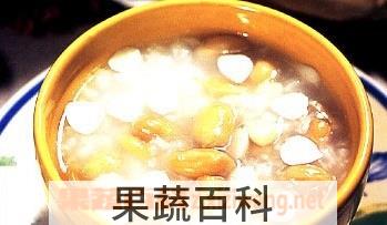 果蔬百科三仁美容粥的做法