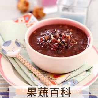 果蔬百科黑糯米粥的做法