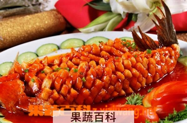 果蔬百科糖醋松鼠鱼